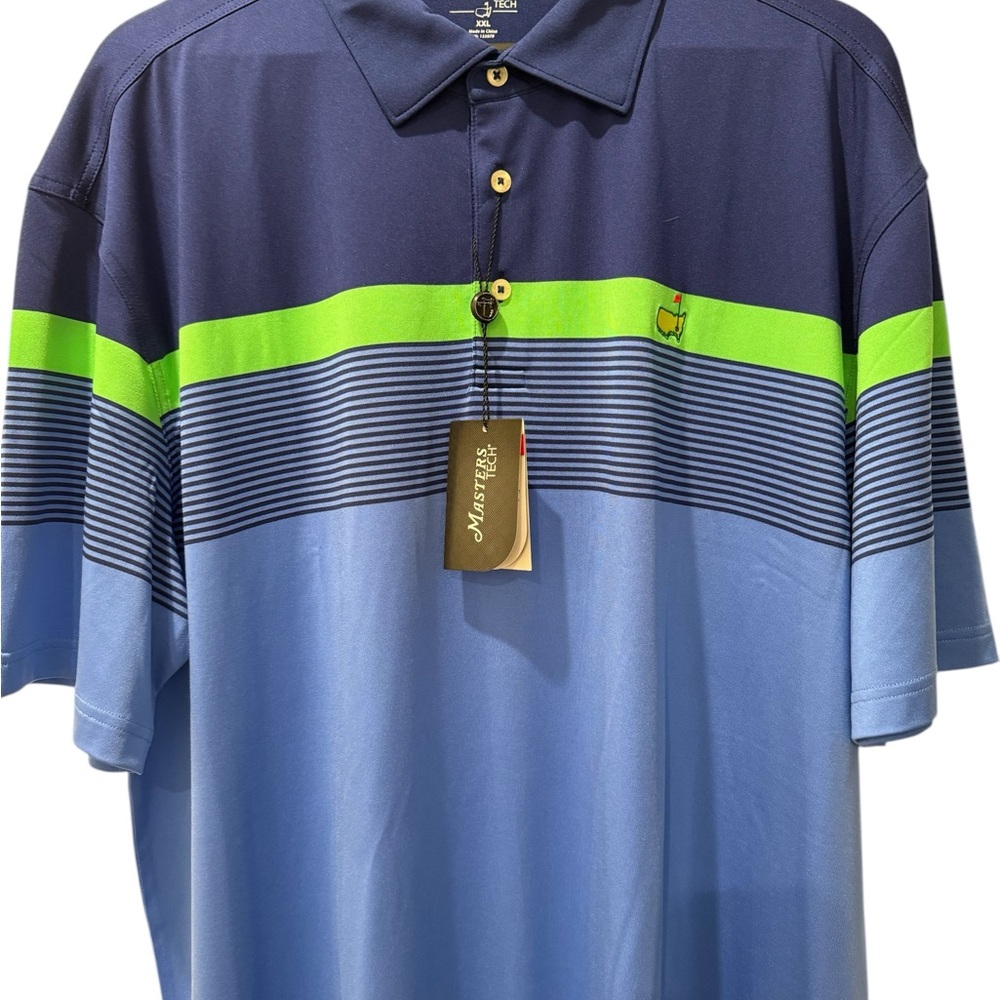 Authentic Masters Tech Polo - New With Tags - Men’s XXL